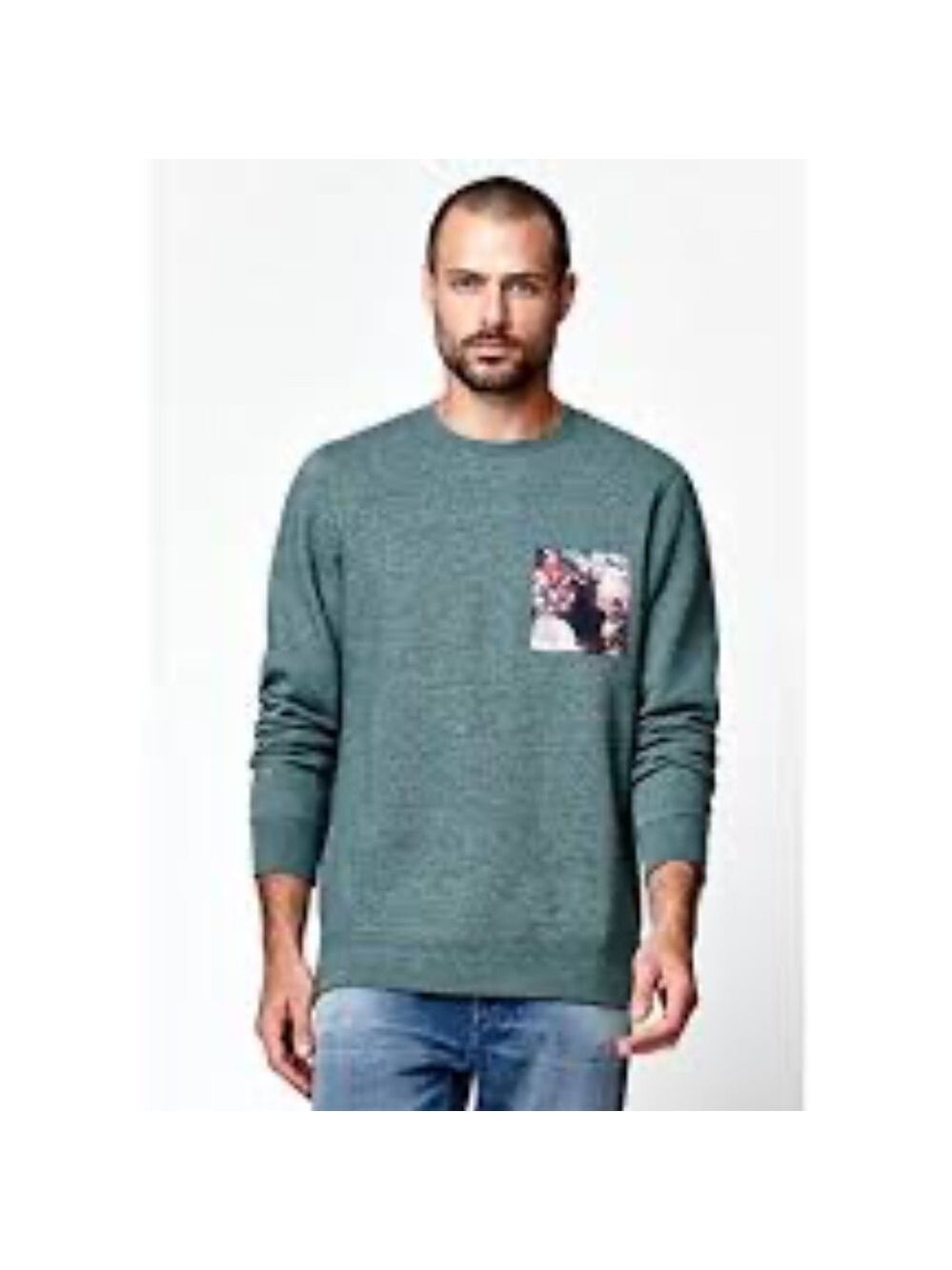 On The Byas Busta Pocket Crew Neck Sweatshirt